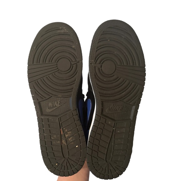 NIKE Jordan One Mid Hyper Royal Blue (6.5 Y-YOUTH) - Picture 6 of 8